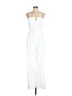 Lulus 100% Polyester Solid White Jumpsuit Size L - photo 1