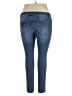 d.jeans Solid Blue Jeans Size 16 - photo 2