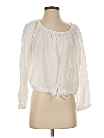 James Perse 3/4 Sleeve Blouse (view 1)