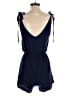Alya Solid Blue Romper Size S - photo 2