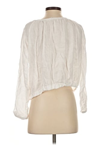 James Perse 3/4 Sleeve Blouse (view 2)