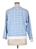 Champion Checkered-gingham Blue Pullover Sweater Size 1X - photo 2