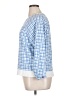 Champion Checkered-gingham Blue Pullover Sweater Size 1X - photo 5