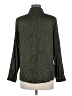 TRUTH BY REPUBLIC 100% Polyester Animal Print Green Long Sleeve Blouse Size M - photo 2