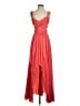 Cache 100% Polyester Red Cocktail Dress Size 2 - photo 1
