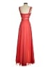 Cache 100% Polyester Red Cocktail Dress Size 2 - photo 2