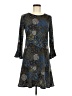 MICHAEL Michael Kors Print Blue Casual Dress Size M - photo 1