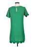 Mittoshop 100% Polyester Solid Green Casual Dress Size S - photo 2
