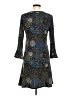 MICHAEL Michael Kors Print Blue Casual Dress Size M - photo 2