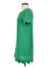 Mittoshop 100% Polyester Solid Green Casual Dress Size S - photo 5