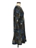 MICHAEL Michael Kors Print Blue Casual Dress Size M - photo 4