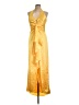 Morgan & Co. 100% Polyester Yellow Cocktail Dress Size 13 - 14 - photo 1