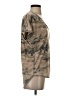 Express Outlet Camo Tan Short Sleeve Top Size XS - photo 4