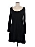 Lush Solid Black Casual Dress Size M - photo 1