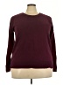 Gap Outlet 100% Cotton Burgundy Pullover Sweater Size XXL - photo 1