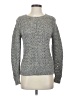 Banana Republic Chevron-herringbone Gray Pullover Sweater Size XS - photo 1