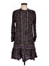 Veronica Beard Paisley Multi Color Purple Casual Dress Size 6 - photo 1