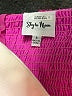 Sky To Moon 100% Cotton Color Block Pink Romper Size S - photo 6