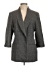 Anne Klein Plaid Gray Coat Size L - photo 1