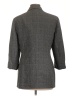 Anne Klein Plaid Gray Coat Size L - photo 2