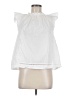 Do & Be 100% Cotton White Sleeveless Blouse Size M - photo 1