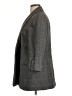 Anne Klein Plaid Gray Coat Size L - photo 5