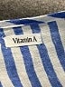 Vitamin A Stripes Blue Romper Size S - photo 4