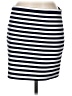 MICHAEL Michael Kors Stripes Black Casual Skirt Size 8 - photo 1