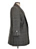 Anne Klein Plaid Gray Coat Size L - photo 4