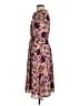 J.Crew 100% Polyester Paisley Brown Casual Dress Size XS - photo 5