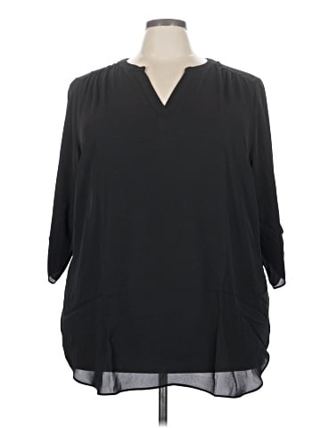 Worthington 3/4 Sleeve Blouse (view 1)