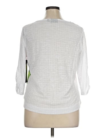 Onque Casuals 3/4 Sleeve Blouse (view 2)