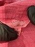 Faherty 100% Cotton Pink Short Sleeve Blouse Size L - photo 7