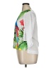 Onque Casuals Tropical White 3/4 Sleeve Blouse Size XL (petite) - photo 5