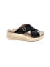 ABEO Black Wedges Size 7 1/2 - photo 1