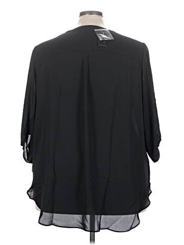 Worthington 3/4 Sleeve Blouse (view 2)