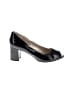 Anne Klein 100% Polyurethane Black Heels Size 7 1/2 - photo 1