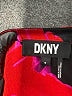 DKNY Print Red Long Sleeve Blouse Size M - photo 7