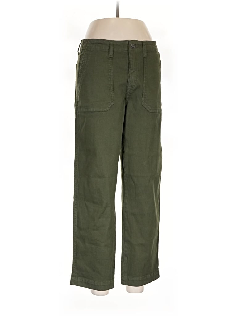 Pre-owned Studio Blue Cargo Pants In Green
