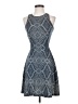 H&M Argyle Gray Cocktail Dress Size XS - photo 1