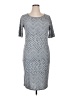 Lularoe Chevron-herringbone Gray Casual Dress Size XL - photo 1