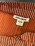 Billabong 100% Rayon Stripes Orange Brown Shorts Size L - photo 3