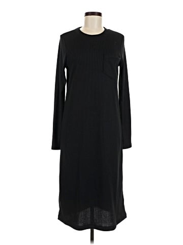 Madewell Long-Sleeve Pocket Tee Dress (view 1)