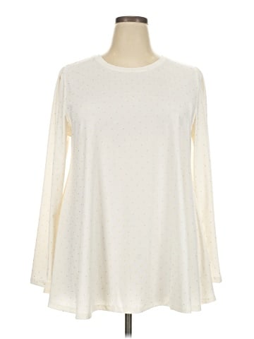 Lane Bryant Long Sleeve Top (view 1)