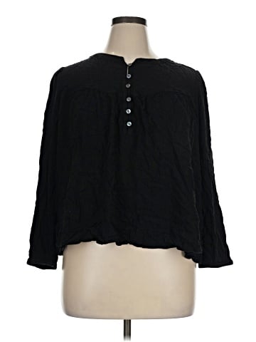 Terra & Sky 3/4 Sleeve Blouse (view 1)
