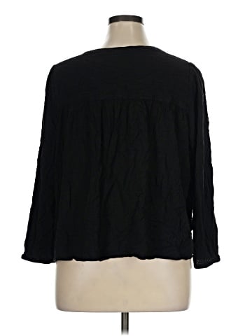 Terra & Sky 3/4 Sleeve Blouse (view 2)