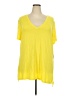 Halogen Yellow Short Sleeve Top Size 3X - photo 1