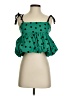 Zara Green Sleeveless Blouse Size S - photo 1