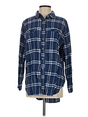 BDG Long Sleeve Button-Down Shirt (view 1)