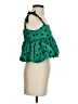 Zara Green Sleeveless Blouse Size S - photo 4